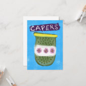 Kapert in einer JAR-Grußkarte Karte (Vorderseite/Rückseite Beispiel)