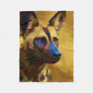 Kaphund Fleecedecke