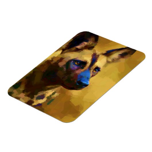 Kaphund Magnet (Linke Seite)