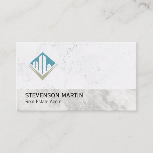 Kapitalanleger mit echtem Anwesen | Vermögensverwa Visitenkarte (Vorderseite)