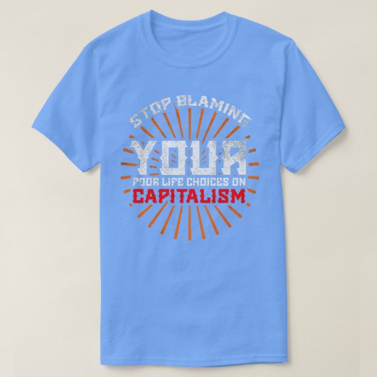 Kapitalismus 1 T-Shirt (Design vorne)