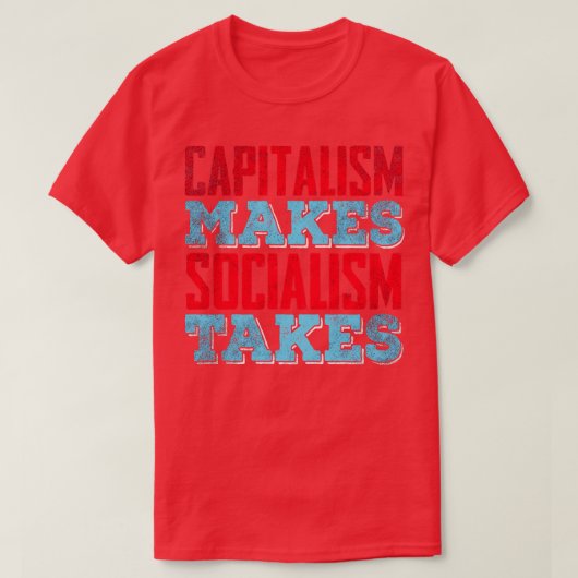 Kapitalismus 7 T-Shirt (Design vorne)