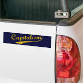Kapitalismus Autoaufkleber (Auf Lkw)