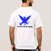 Kapitalismus ist Freiheit - blaues Eagle T-Shirt (Rückseite)