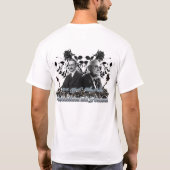 Kapitalismus ist Freiheit ( F.A. Hayek, Milton Fri T-Shirt (Rückseite)