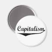 Kapitalismus Magnet (Vorderseite/Rückseite)