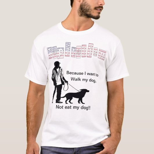 Kapitalismus-T - Shirt (Vorderseite)