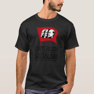 Kapitalismus vs Sozialismus Anti-Kommunismus Pro K T-Shirt