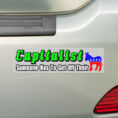 Kapitalist! Autoaufkleber (Auf Auto)