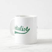 Kapitalist Kaffeetasse (Vorderseite Links)