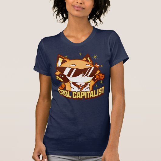Kapitalkatze T-Shirt (Vorderseite)
