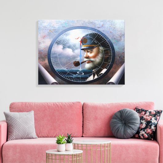 Kapitän 6 leinwanddruck (Insitu (Wohnzimmer))