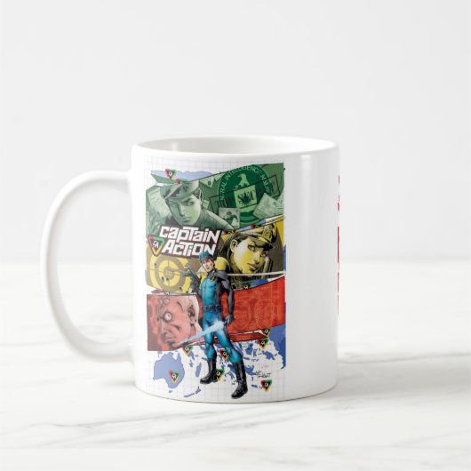 Kapitän Action Mug Kaffeetasse (Links)