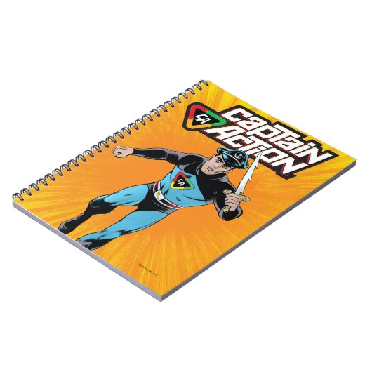 Kapitän Action Notebook Notizblock (Linke Seite)
