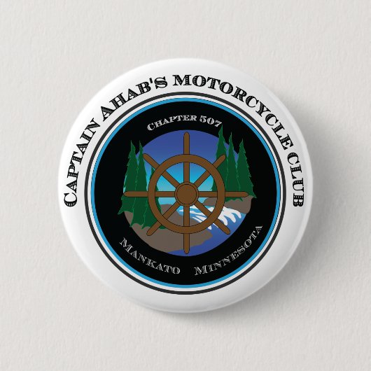 Kapitän Ahabs Motorcycle Club Button (Vorderseite)