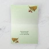 Kapitän am Geburtstag von Milkweed Karte (Innenseite)