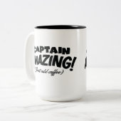 Kapitän Amazing Mug Zweifarbige Tasse (Vorderseite Links)