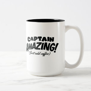 Kapitän Amazing Mug Zweifarbige Tasse