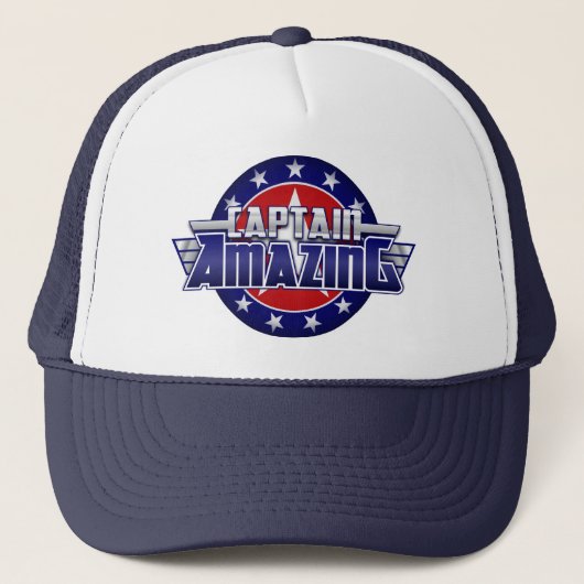 Kapitän Amazing Trucker Hat Truckerkappe (Vorderseite)
