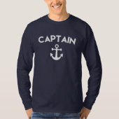 Kapitän Anchor Funny Mens T-Shirt (Vorderseite)