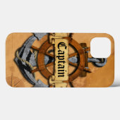 Kapitän Anchor und Rad Case-Mate iPhone Hülle (Rückseite (Horizontal))