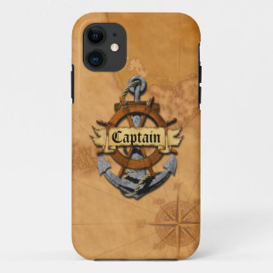 Kapitän Anchor und Rad Case-Mate iPhone Hülle