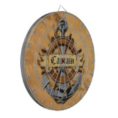 Kapitän Anchor und Rad Dartscheibe (Vorderseite Links)