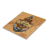 Kapitän Anchor und Rad Fliese (Seite)