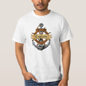 Kapitän Anchor und Rad T-Shirt (Vorderseite)