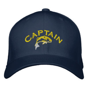Kapitän Bestickte Baseballkappe