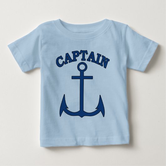 Kapitän Blue Anchor Baby Boy T - Shirt (Vorderseite)