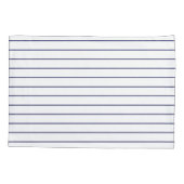 Kapitän Blue Stripes Sea Sailor Kissenbezug (Rückseite)