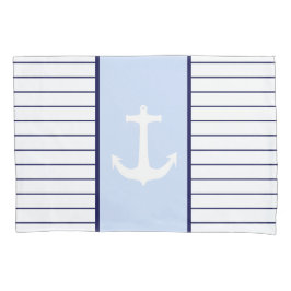 Kapitän Blue Stripes Sea Sailor Kissenbezug
