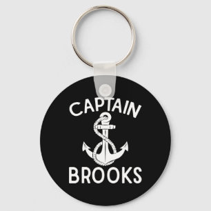 Kapitän Brooks Boating Yacht Anker Boot Schiff Schlüsselanhänger