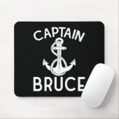 Kapitän Bruce Schiff Jacht Bootfahren Boot Anker Mousepad (Mit Mouse)