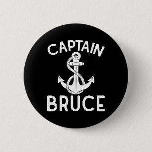 Kapitän Bruce Schiff Jacht Bootfahren Bootsanker  Button