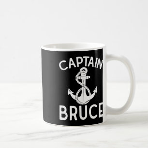 Kapitän Bruce Schiff Jacht Bootfahren Bootsanker Kaffeetasse