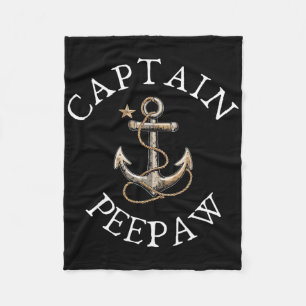 Kapitän Bunnyaw Boot Segeln Booten Vintage Anker Fleecedecke