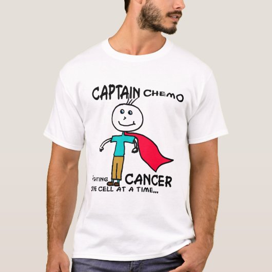 KAPITÄN CHEMO CANCERS T-Shirt (Vorderseite)