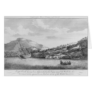 Kapitän Cook, das ruiniert wird