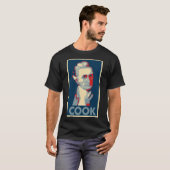 Kapitän Cook Poster Political Parody T-Shirt (Vorne ganz)