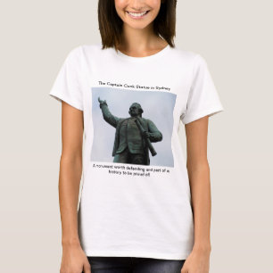 Kapitän Cook Statue in Sydney T-Shirt