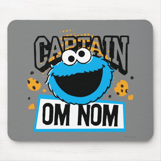 Kapitän Cookie Monster Mousepad (Vorne)