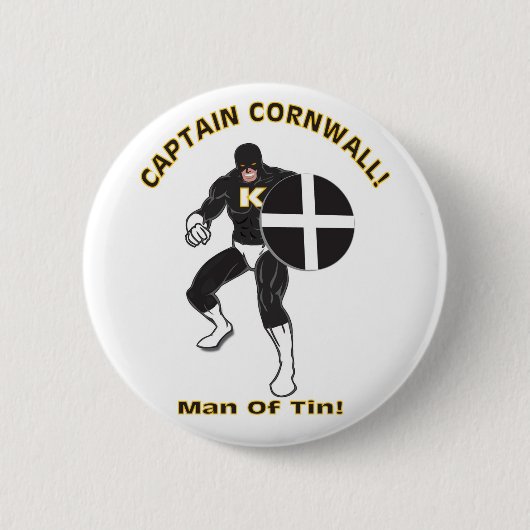 Kapitän Cornwall Button (Vorderseite)