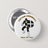 Kapitän Cornwall Button (Vorne & Hinten)