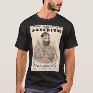 Kapitän Costentenus tätowierte den Mann aus den 18 T-Shirt