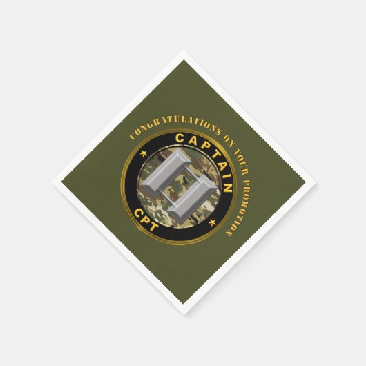 Kapitän-CPT-Werbeaktion Serviette (Ecke)