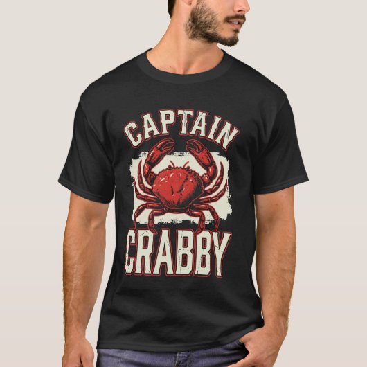 Kapitän Crabby T-Shirt (Vorderseite)