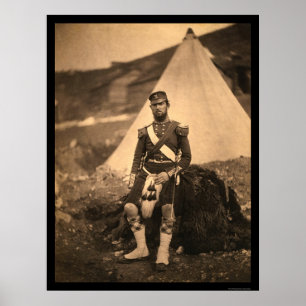 Kapitän Cuninghame Highlander 1855 Poster