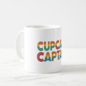 "Kapitän Cupcake." Kaffeetasse (Vorderseite Links)